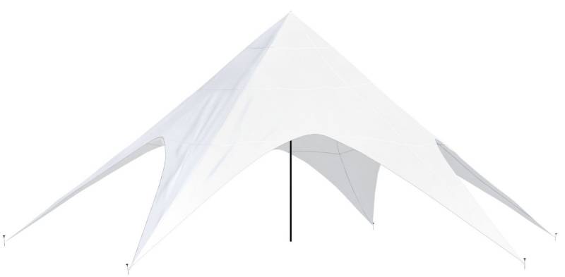CLP Pavillon Sternzelt 12m, Polyester wasserabweisend PU-beschichtet von CLP