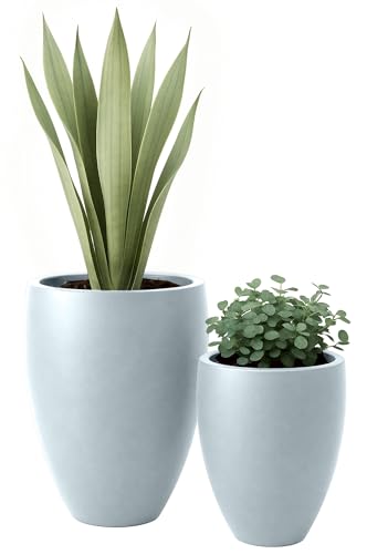 CLP Pflanzkübel groß, 2er Set für außen und innen, Outdoor XXL Blumenkübel rund, wetterbeständig frostsicher in Steinoptik, Winterfest, Farbe:grau CLP Pflanzkübel groß, 2er Set für außen und innen, Outdoor XXL Blumenkübel rund, wetterbeständig frostsicher in Steinoptik, Winterfest, Farbe:grau von CLP