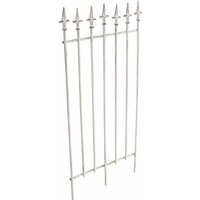 CLP - Rankgitter Elisa 100 x 50 cm antik weiß von CLP