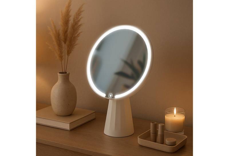 CLP Schminkspiegel Carrey, LED-Beleuchtung, dimmbar, 3 Modi CLP Schminkspiegel Carrey, LED-Beleuchtung, dimmbar, 3 Modi von CLP