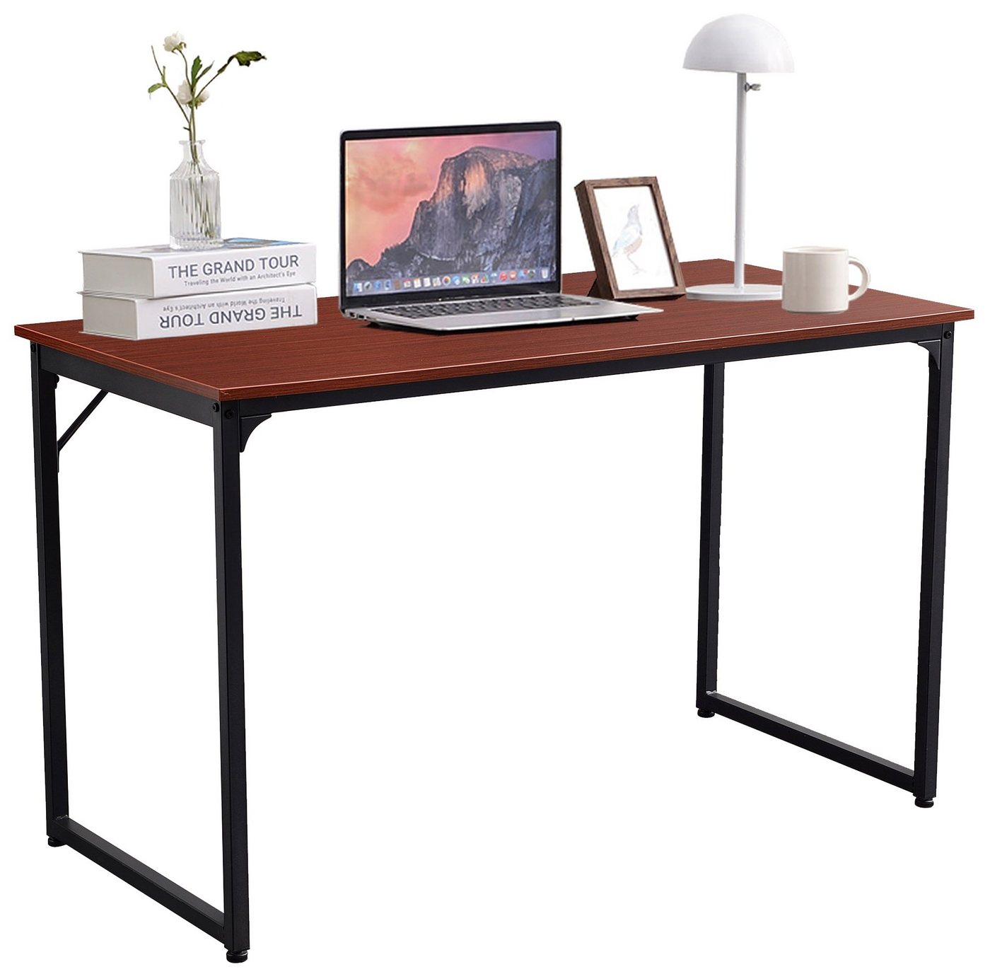 CLP Schreibtisch Greeley, Industrie-Design, Tischplatte aus MDF von CLP