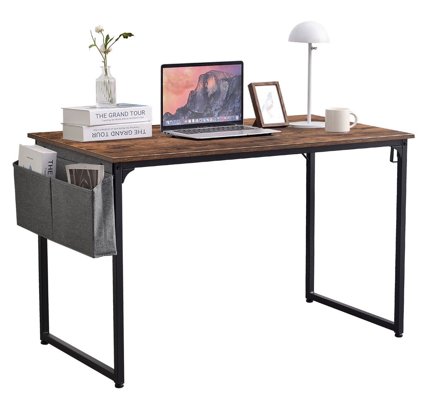 CLP Schreibtisch Greeley, Industrie-Design, Tischplatte aus MDF von CLP