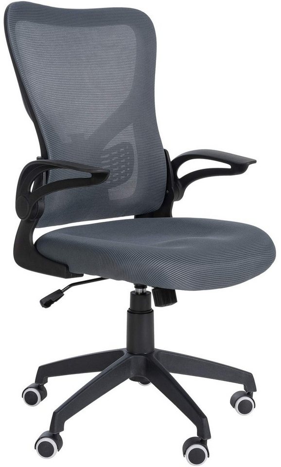 CLP Schreibtischstuhl Hudson, Bürostuhl ergonomisch 360° drehbar von CLP