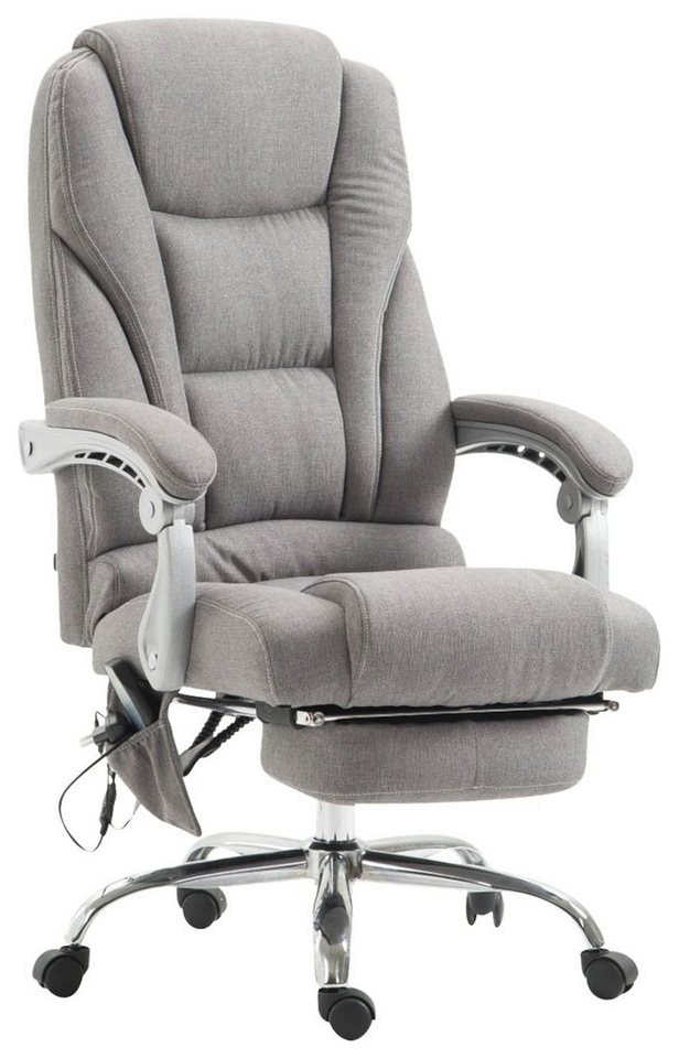 CLP Schreibtischstuhl Pacific Stoff, Massagefunktion, drehbar von CLP