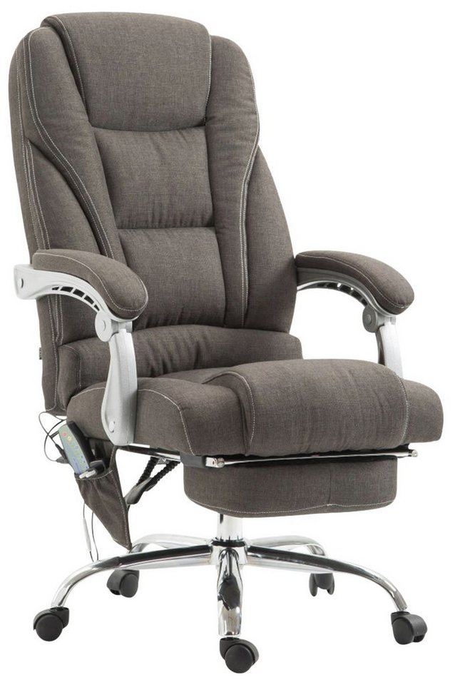 CLP Schreibtischstuhl Pacific Stoff, Massagefunktion, drehbar von CLP