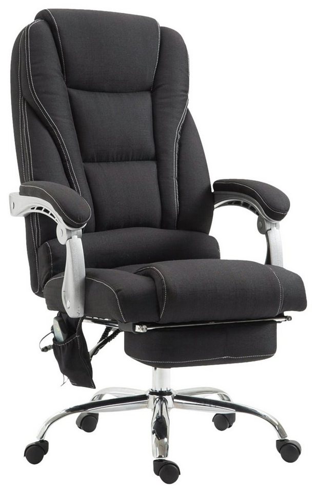 CLP Schreibtischstuhl Pacific Stoff, Massagefunktion, drehbar CLP Schreibtischstuhl Pacific Stoff, Massagefunktion, drehbar von CLP