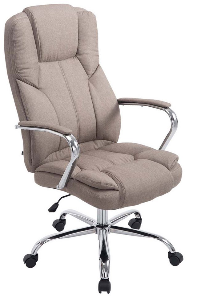CLP Schreibtischstuhl Xanthos V2 Stoff, höhenverstellbar,ergonomisch von CLP