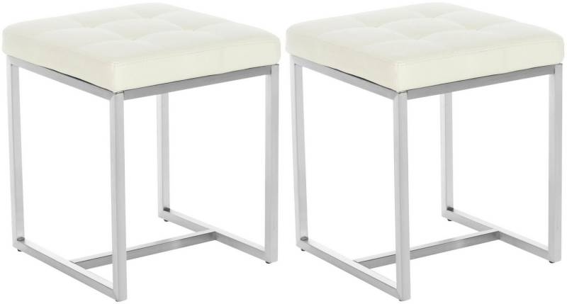 CLP Sitzbank Barci (Set, 2er), mit Polsterung und Edelstahlgestell von CLP