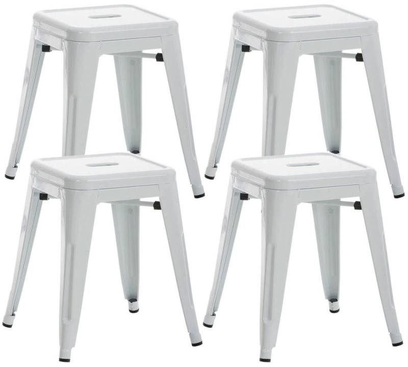 CLP Sitzhocker Armin (4er Set, 4 St., 4er), aus Metall von CLP