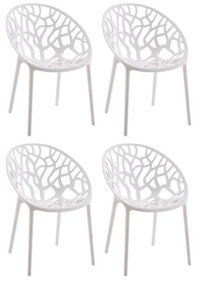 CLP Stapelstuhl 4er Set Stapelbare Gartenstühle Hope CLP Stapelstuhl 4er Set Stapelbare Gartenstühle Hope von CLP