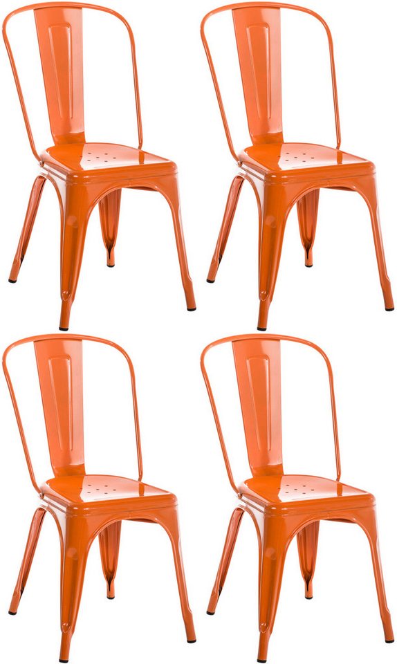 CLP Stapelstuhl Benedikt (4er Set), stapelbar von CLP