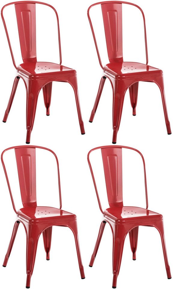 CLP Stapelstuhl Benedikt (4er Set), stapelbar von CLP