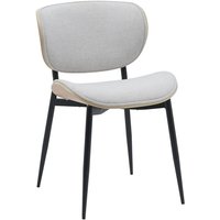 CLP - Stuhl Enid Kunstleder- oder Stoffbezug natura/creme Stoff CLP - Stuhl Enid Kunstleder- oder Stoffbezug natura/creme Stoff von CLP