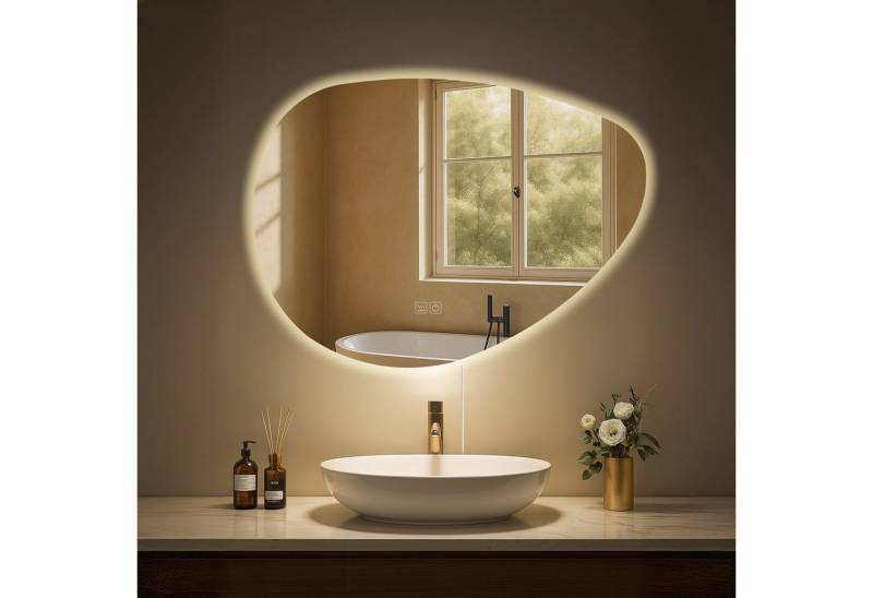 CLP Wandspiegel Almafie, Anti-Beschlag, LED-Licht, dimmbar, 3 Modi, IP44 CLP Wandspiegel Almafie, Anti-Beschlag, LED-Licht, dimmbar, 3 Modi, IP44 von CLP