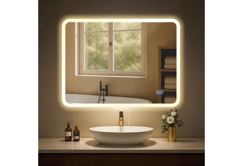 CLP Wandspiegel Jericho, Anti-Beschlag, LED-Licht, dimmbar, 3 Modi, IP44 CLP Wandspiegel Jericho, Anti-Beschlag, LED-Licht, dimmbar, 3 Modi, IP44 von CLP