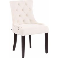 Esszimmerstuhl Aberdeen Samt creme antik von CLP