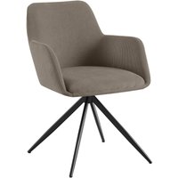 Esszimmerstuhl Olema Cord taupe von CLP