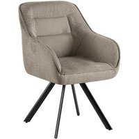 Esszimmerstuhl Pettuli taupe Stoff Esszimmerstuhl Pettuli taupe Stoff von CLP