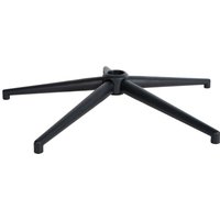 Fußkreuz Eckig Schwarz schwarz 65 cm Fußkreuz Eckig Schwarz schwarz 65 cm von CLP