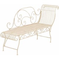 Gartenbank Karma antik-creme von CLP