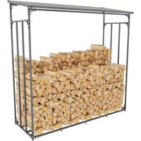 Kaminholzunterstand Ruston Aluminium xxl von CLP