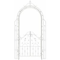 CLP - Rosenbogen Grenada mit Tor antik weiß CLP - Rosenbogen Grenada mit Tor antik weiß von CLP