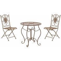 Sitzgruppe Aldeano antik braun Sitzgruppe Aldeano antik braun von CLP