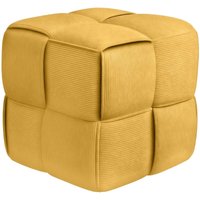 Sitzhocker Cord Forinta gelb Sitzhocker Cord Forinta gelb von CLP