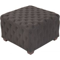 Sitzhocker Nimes Stoff dunkelgrau Sitzhocker Nimes Stoff dunkelgrau von CLP