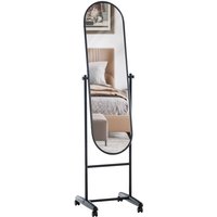 Standspiegel Nane Oval schwarz von CLP