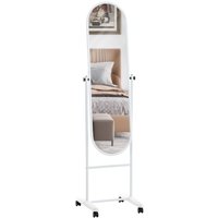 Standspiegel Nane Oval weiß von CLP