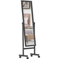 Standspiegel Yolanda eckig schwarz von CLP