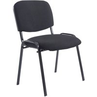 Stapelstuhl Ken XL Stoff schwarz von CLP