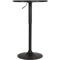 Stehtisch Lamoni schwarz/schwarz rund von CLP