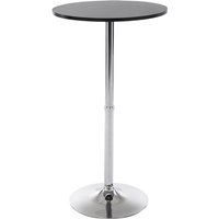 Stehtisch Rund Ø 60 cm schwarz von CLP