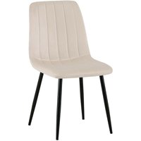 Stuhl Dijon Samt creme Stuhl Dijon Samt creme von CLP