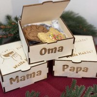 Keksbox Für Kekse Und Plätzchen 100x100x50 Mm Geschenkebox Cookiebox Keksdose Personalisiert Auch Als Holz Bausatz Klappbox Keksbox Für Kekse Und Plätzchen 100x100x50 Mm Geschenkebox Cookiebox Keksdose Personalisiert Auch Als Holz Bausatz Klappbox von CLPerformance