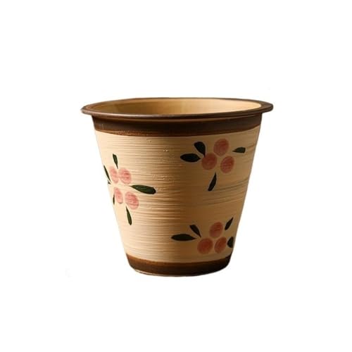 CLQYXRMVC Blumentopf Handbemalte chinesische Blumenware, handgefertigte Keramik-Blumentöpfe for Wohnzimmer Gartentopf CLQYXRMVC Blumentopf Handbemalte chinesische Blumenware, handgefertigte Keramik-Blumentöpfe for Wohnzimmer Gartentopf von CLQYXRMVC