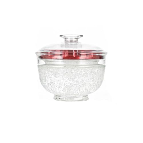 CLQYXRMVC Butterdose Butterdose, rund, Glas, for die Aufbewahrung von Marmeladen und Honig in der Küche zu Hause Butterbehälter(Groß) von CLQYXRMVC