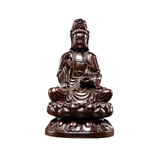 CLQYXRMVC Feng-Shui-Statue Sandelholz Buddha Carving Hause Eingerichtet Wohnzimmer Unternehmen Dekoration Feng Shui Dekoration Reichtum Glücksfigur(Klein) von CLQYXRMVC