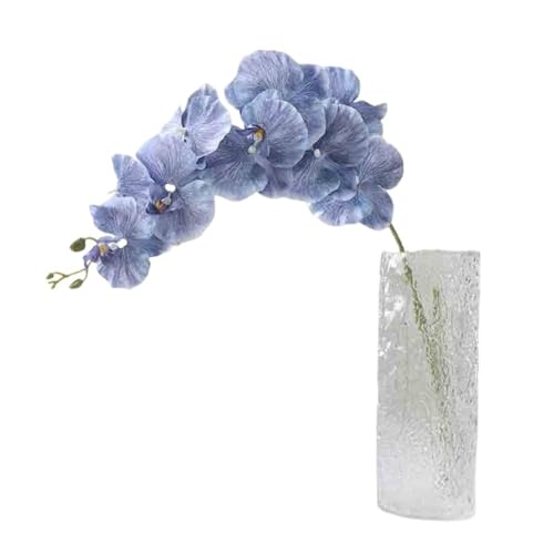 CLQYXRMVC Gefälschte Blumen Lila Blau Einzelne Phalaenopsis Simulation Blumen Gefälschte Blumen Wohnzimmer Anordnung Dekorative Blumen künstliche Blumen Dekoration CLQYXRMVC Gefälschte Blumen Lila Blau Einzelne Phalaenopsis Simulation Blumen Gefälschte Blumen Wohnzimmer Anordnung Dekorative Blumen künstliche Blumen Dekoration von CLQYXRMVC