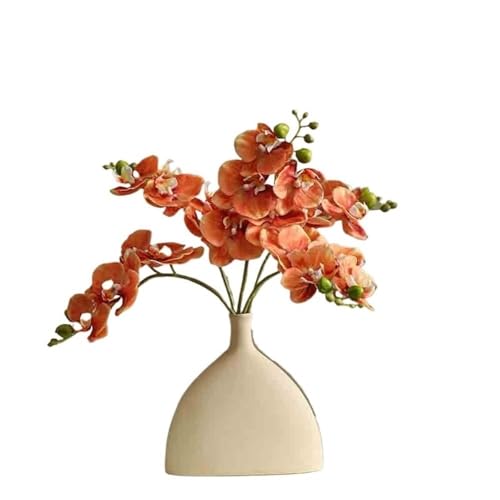 CLQYXRMVC Gefälschte Blumen Orange Phalaenopsis Simulation Blume Einzelne Gefälschte Blume Wohnzimmer Blume Anordnung Desktop Dekoration künstliche Blumen Dekoration CLQYXRMVC Gefälschte Blumen Orange Phalaenopsis Simulation Blume Einzelne Gefälschte Blume Wohnzimmer Blume Anordnung Desktop Dekoration künstliche Blumen Dekoration von CLQYXRMVC