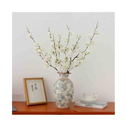 CLQYXRMVC Gefälschte Blumen Pfirsichblüte Zweig Gefälschte Blume Anordnung Wohnzimmer Hause Esstisch Blume Anordnung Simulation Blume künstliche Blumen Dekoration CLQYXRMVC Gefälschte Blumen Pfirsichblüte Zweig Gefälschte Blume Anordnung Wohnzimmer Hause Esstisch Blume Anordnung Simulation Blume künstliche Blumen Dekoration von CLQYXRMVC