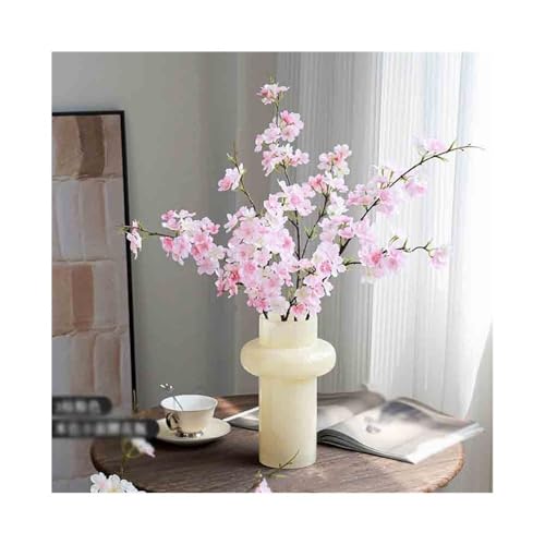 CLQYXRMVC Gefälschte Blumen Simulation Pfirsichblüte Baum Zweig Tisch Blume Anordnung Innen Esszimmer Anordnung künstliche Blumen Dekoration CLQYXRMVC Gefälschte Blumen Simulation Pfirsichblüte Baum Zweig Tisch Blume Anordnung Innen Esszimmer Anordnung künstliche Blumen Dekoration von CLQYXRMVC