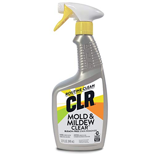 CLR Schimmel- und Mehltau, bleichfreies Fleckenentferner-Spray, funktioniert auf Stoff, Holz, Fiberglas, Beton, Ziegel, gestrichenen Wänden, Glas und mehr, EPA Safer Choice (907 ml) von CLR