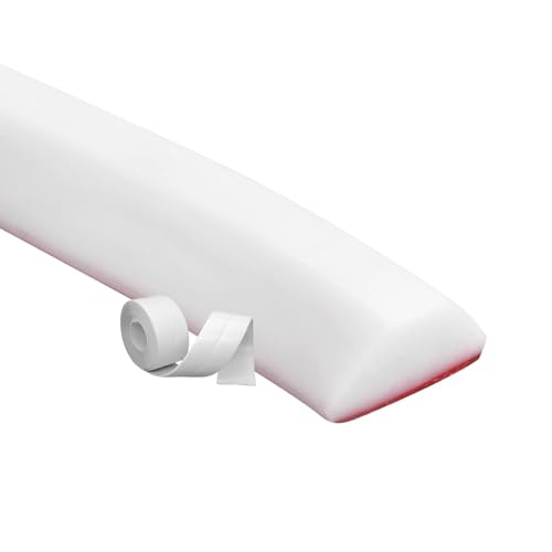 Wasserdichter Badezimmerstreifen, selbstklebender Badezimmerstreifen, Wasserblockierungsstreifen mit Dichtungsband, biegsamer Wasserstopper, Duschraum-Dichtungsstreifen ( Color : White , Size : 200CM Wasserdichter Badezimmerstreifen, selbstklebender Badezimmerstreifen, Wasserblockierungsstreifen mit Dichtungsband, biegsamer Wasserstopper, Duschraum-Dichtungsstreifen ( Color : White , Size : 200CM von CLSQLXYJZC