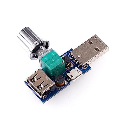 CLSSLVVBN 5W USB Modul Luftmengenregler Windgeschwindigkeitsregler Mikromodule Controller Zubehör Zubehör Werkzeuge Form von CLSSLVVBN