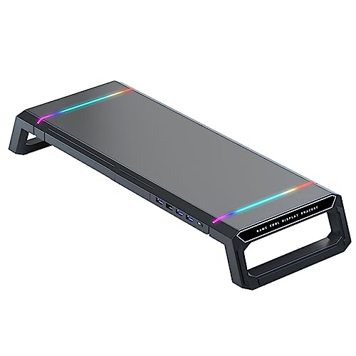 CLSSLVVBN Computer Notebook Monitorständer, Riser, Laptop Halterung, Schreibtischhalterung, Klapptisch, strapazierfähig, Büro, Schlafsaal, Schwarz von CLSSLVVBN