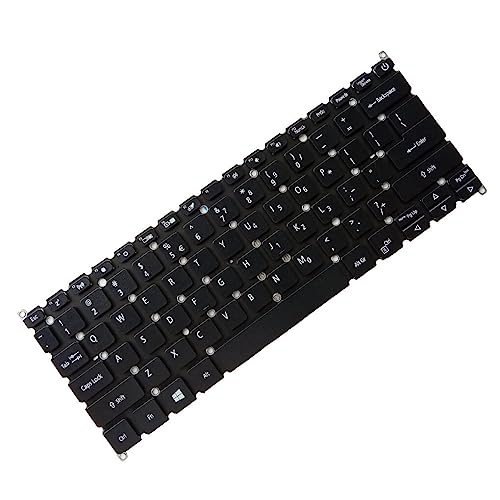CLSSLVVBN Notebook Tastatur Toetsenbord Protector Computerkomponenten Ersatzteile Tastaturersatz für 5 SF514 52 von CLSSLVVBN