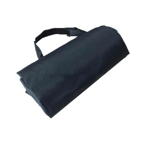 CLSSLVVBN Recliner Elastisches Band Verstellbare Kopfstütze 35 15 cm Kopfstütze Nackenkissen Weißes Gitter Weiche Bequeme Installation , Schwarz von CLSSLVVBN